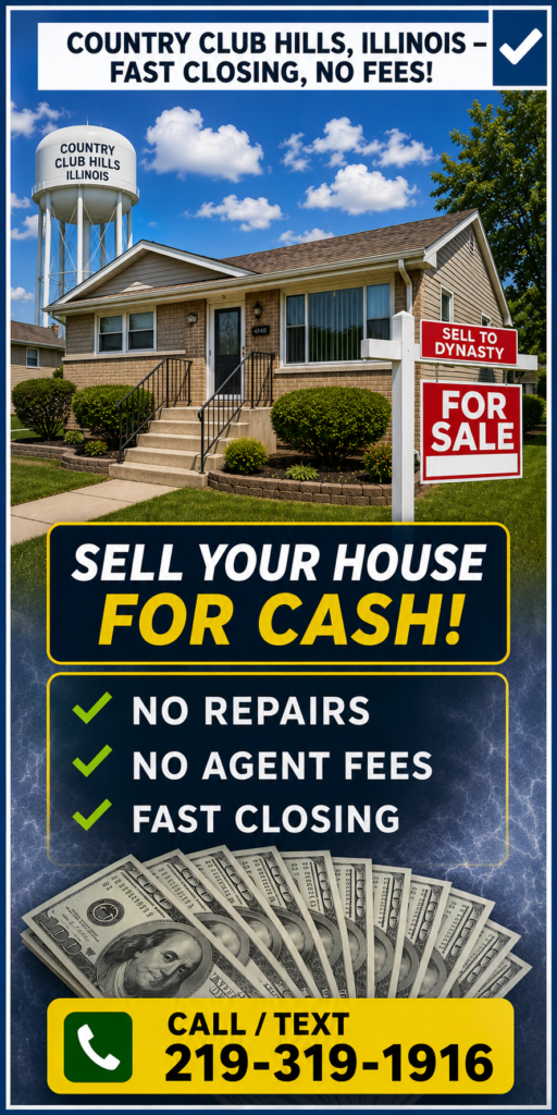 We Buy Houses in Country Club Hills Illinois
