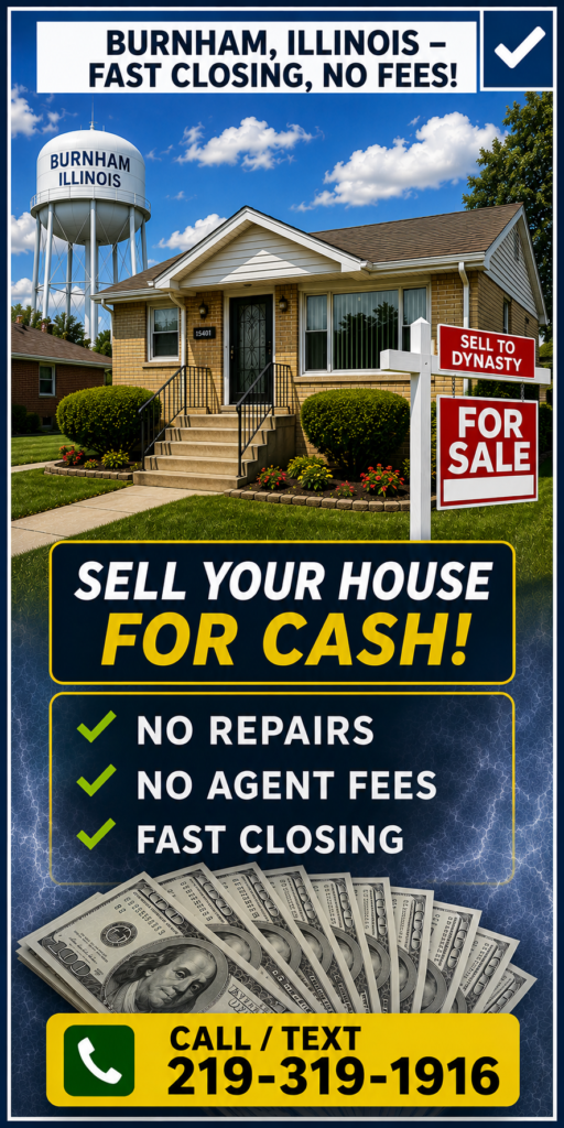 We Buy Houses in Burnham Illinois