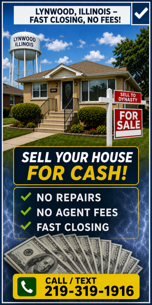 We Buy Houses in Lynwood Illinois