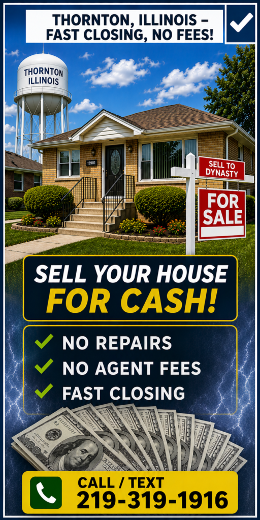 We Buy Houses in Thornton Illinois