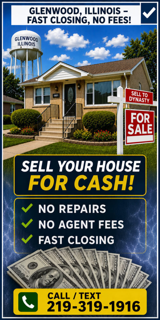 We Buy Houses in Glenwood Illinois