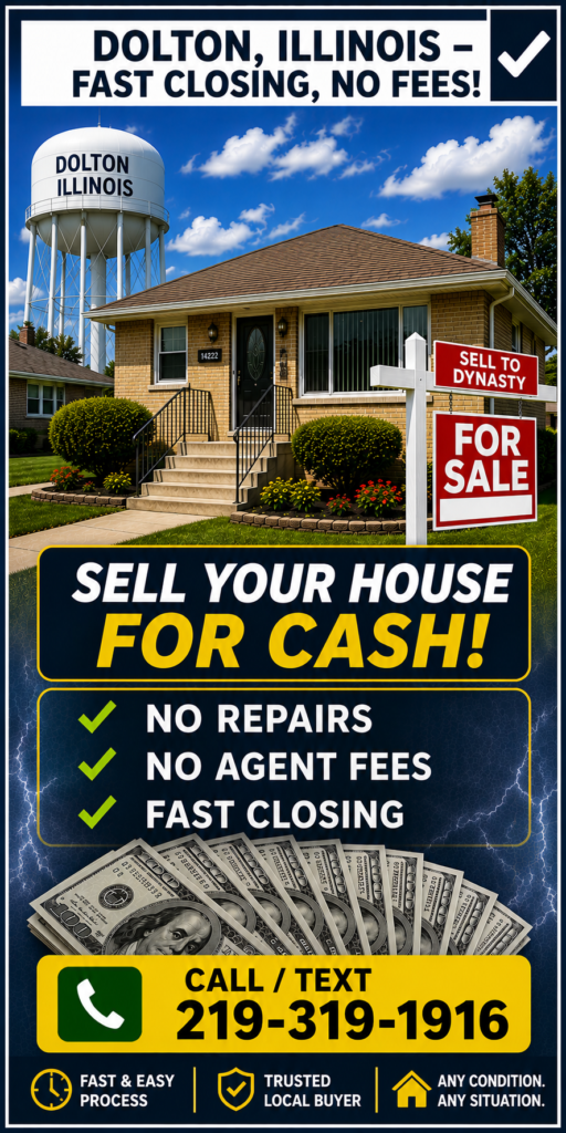 We Buy Houses in Dolton Illinois