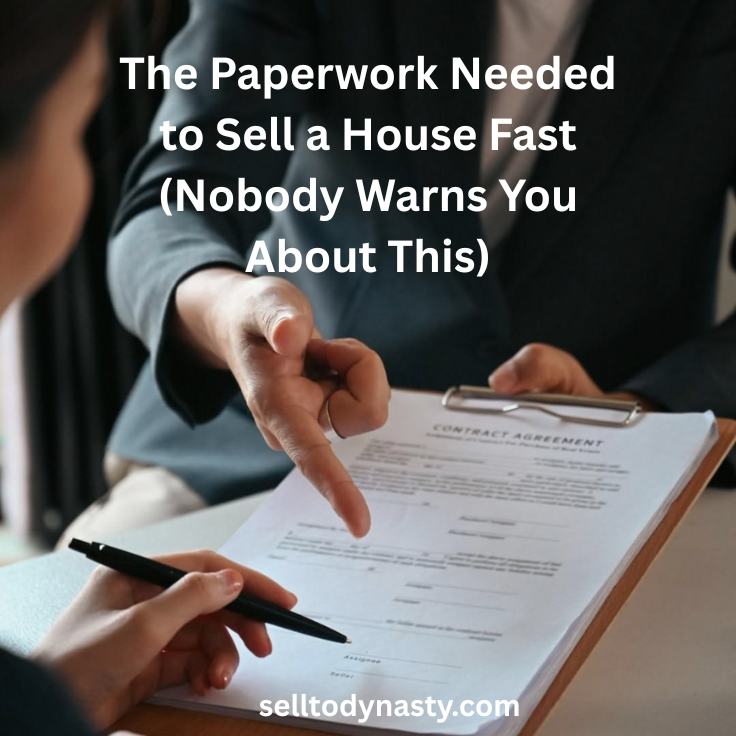 The Paperwork Needed to Sell a House Fast (Nobody Warns You About This)