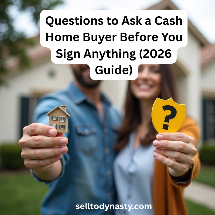 Questions to Ask a Cash Home Buyer Before You Sign Anything (2026 Guide)