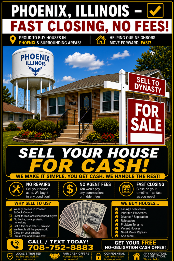 we buy houses in Phoenix, Illinois