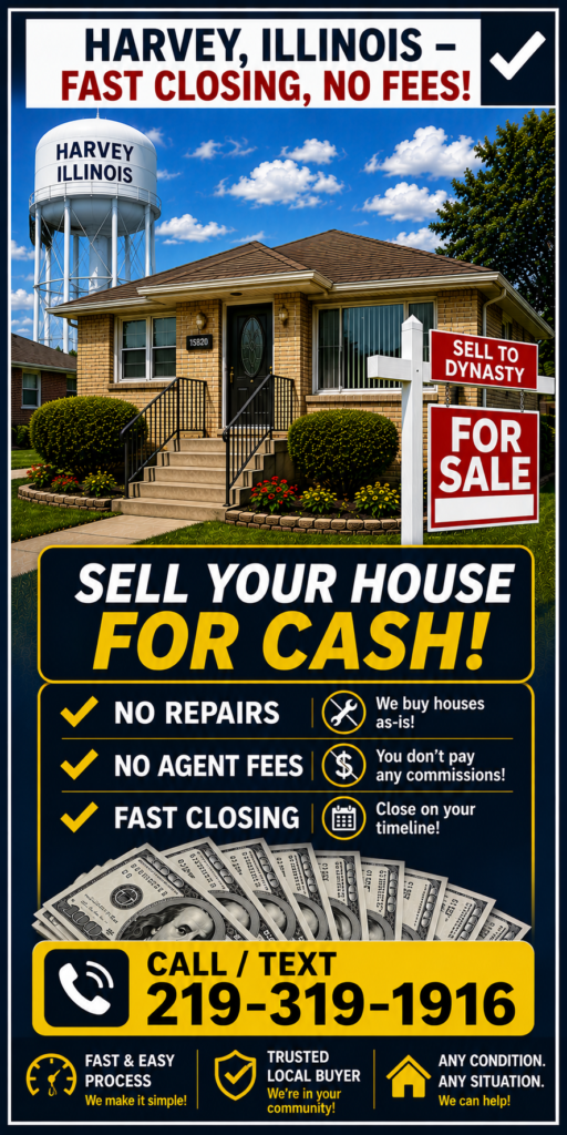 We Buy Houses in Harvey Illinois