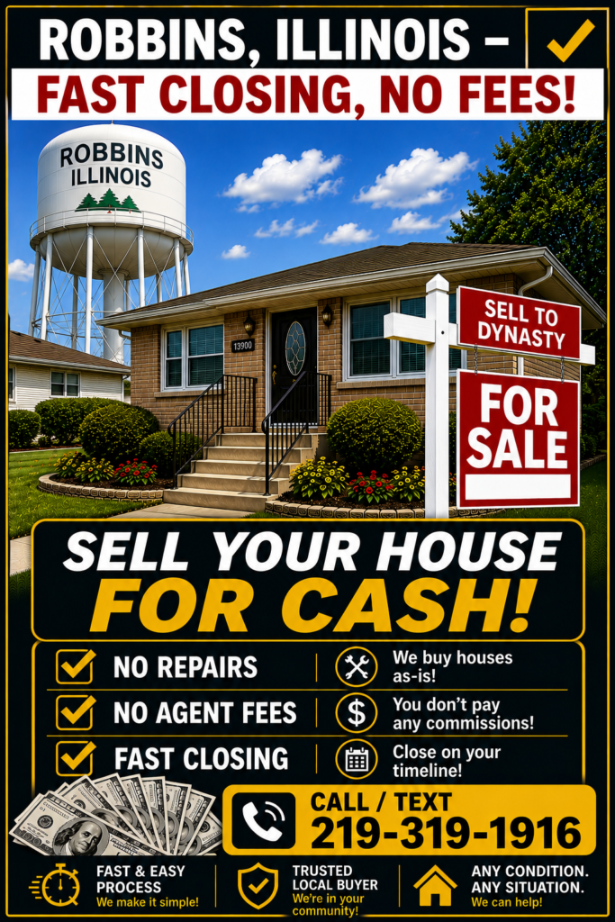 We Buy Houses in Robbins Illinois