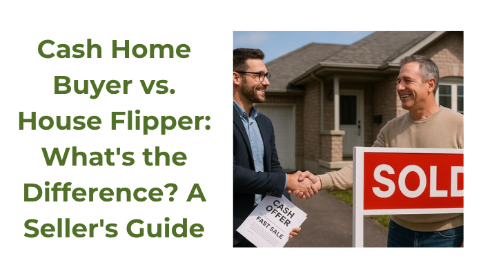 Cash Home Buyer vs. House Flipper: What's the Difference? A Seller's Guide