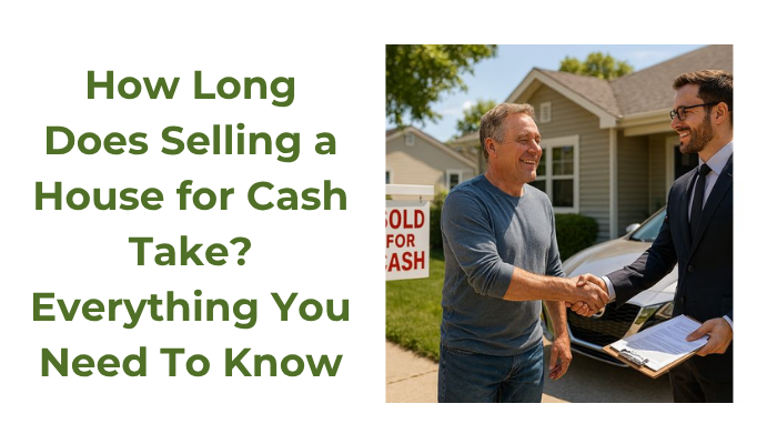 How Long Does Selling a House for Cash Take? Everything You Need To Know