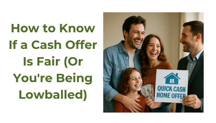 How to Know If a Cash Offer Is Fair (Or You're Being Lowballed)