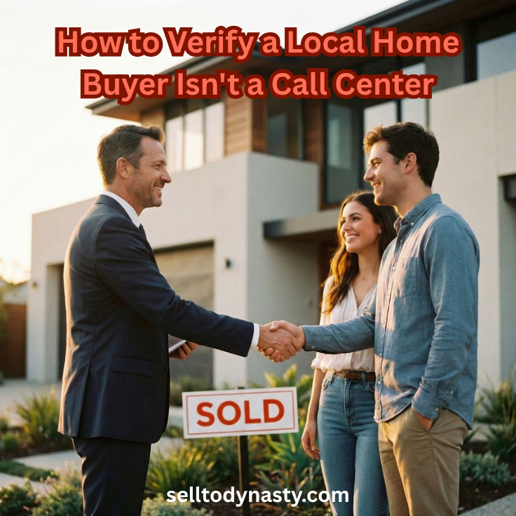 How to Verify a Local Home Buyer Isn't a Call Center