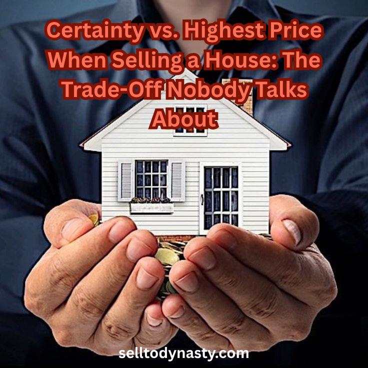 Certainty vs. Highest Price When Selling a House: The Trade-Off Nobody Talks About