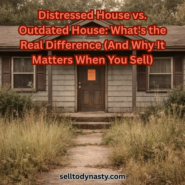 Distressed House vs. Outdated House: What's the Real Difference (And Why It Matters When You Sell)