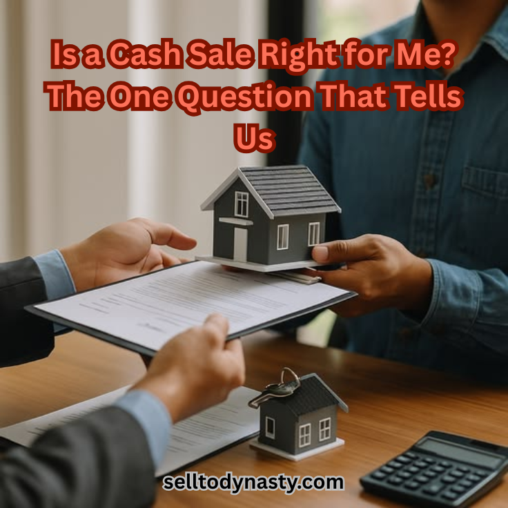 Is a Cash Sale Right for Me? The One Question That Tells Us