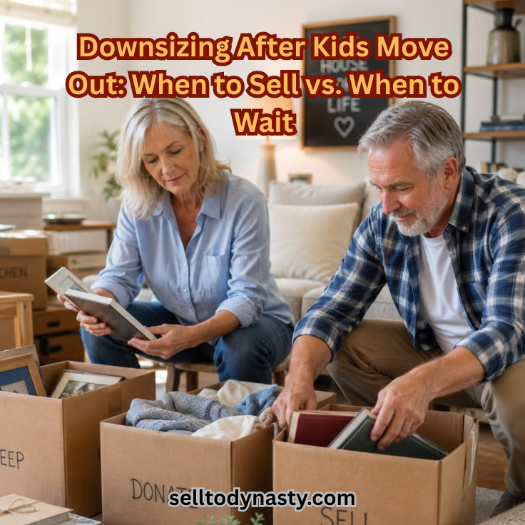Downsizing After Kids Move Out: When to Sell vs. When to Wait
