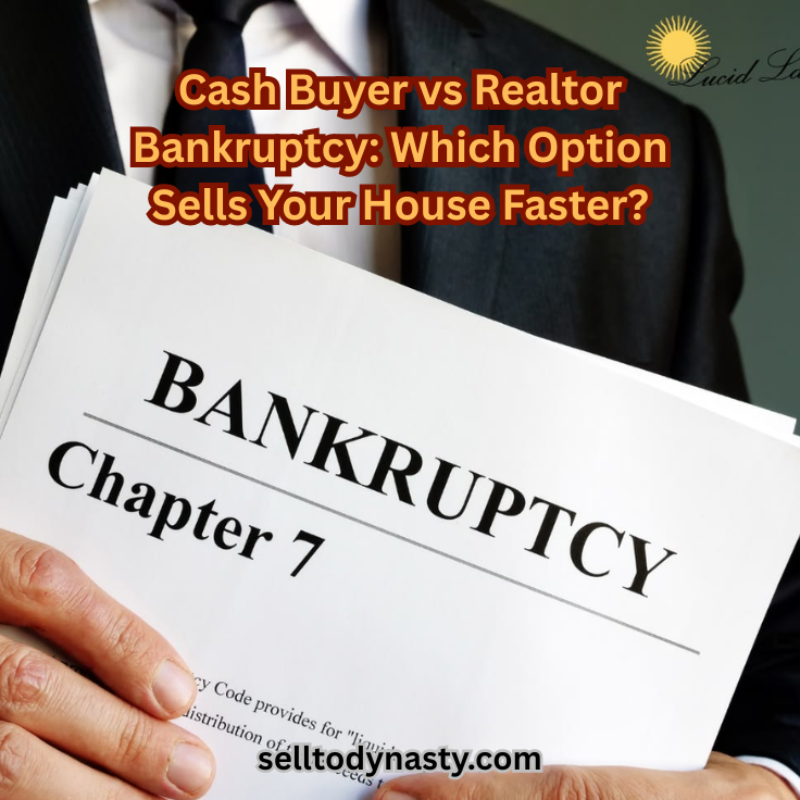 Cash Buyer vs Realtor Bankruptcy: Which Option Sells Your House Faster?