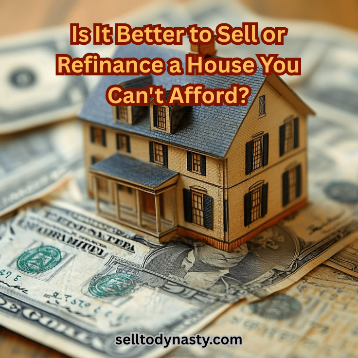Is It Better to Sell or Refinance a House You Can't Afford?