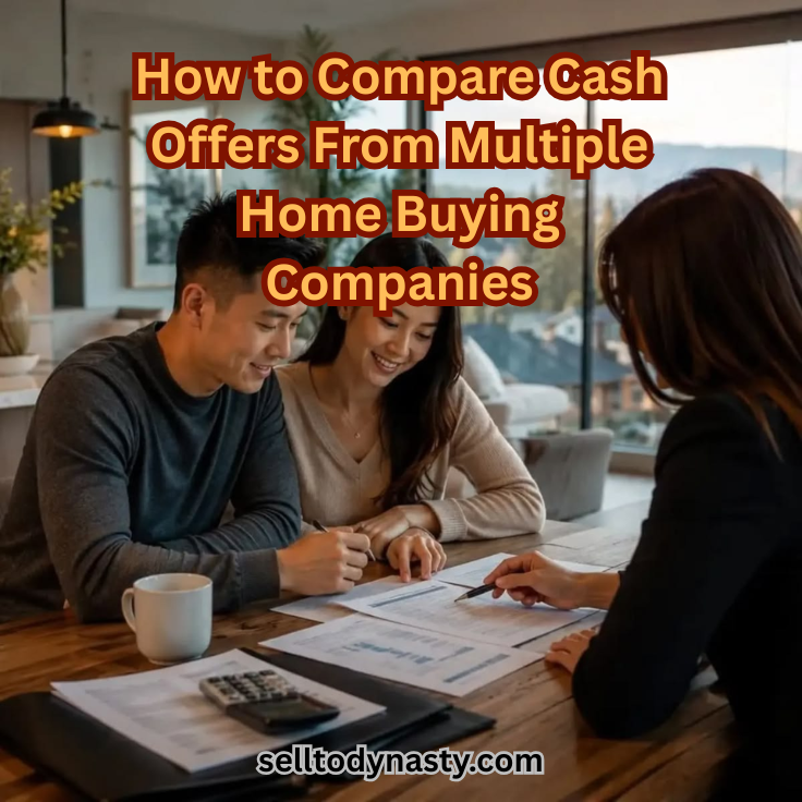 How to Compare Cash Offers From Multiple Home Buying Companies