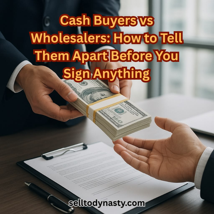 Cash Buyers vs Wholesalers: How to Tell Them Apart Before You Sign Anything