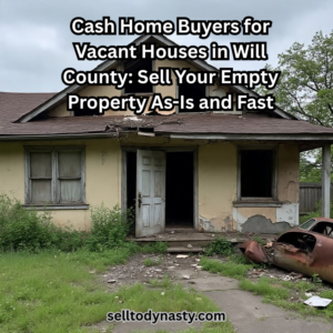 Cash Home Buyers for Vacant Houses in Will County: Sell Your Empty Property As-Is and Fast