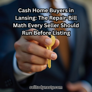 Cash Home Buyers in Lansing: The Repair-Bill Math Every Seller Should Run Before Listing